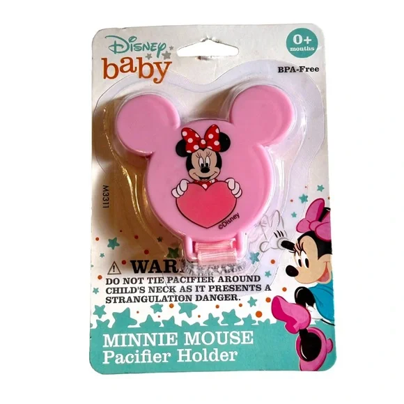 Disney Other Disney Baby Minnie Mouse Pacifier Holder Poshmark